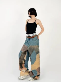 HJK Exclusive "Surrealism" Deconstructed Jeans(Hjk Exclusive Surrealism Deconstructed Jeans) -Youth Urban Wear O1CN017GlgxK1F8wSdmHJYo 2214387520443 0 cib