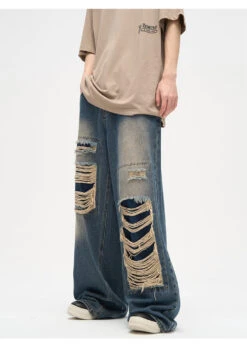 WLNEXT Patched Distressed Jeans(Wlnext Patched Hole Jeans) -Youth Urban Wear O1CN017pZ02W1r3OsWgtjtV 1124265575