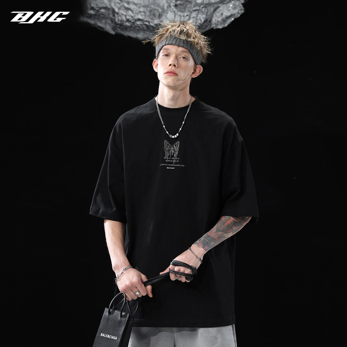 BJHG 3M Reflective Butterfly Tee(Bjhg 3m Reflective Butterfly Tee) 6 BJHG 3M Reflective Butterfly Tee(Bjhg 3m Reflective Butterfly Tee) - Image 4