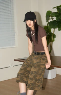 JHYQ Camo Capri Cut Shorts(Jhyq Camo Capri Cut Shorts 1) 26 JHYQ Camo Capri Cut Shorts(Jhyq Camo Capri Cut Shorts 1) -Youth Urban Wear O1CN018M62mI25AdtwXhfwT 2213986157486