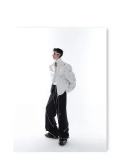 CulturE Pin-Buckle Biker Jacket(Culture Pin Buckle Biker Jacket) -Youth Urban Wear O1CN0192X4U12MtNurOLFbU 2209343059885