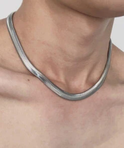 MINBIN Wide Snake Chain Necklace(Minbin Wide Snake Chain Necklace) -Youth Urban Wear O1CN019qX8441Xa6z9t81rI 2046362939