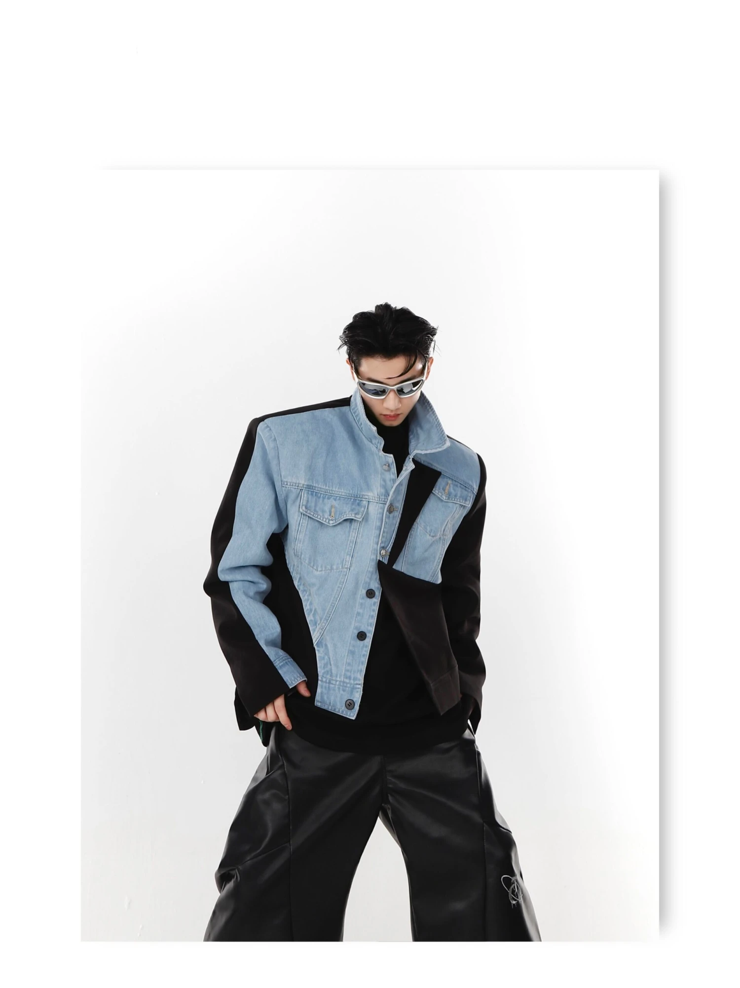 CulturE Deconstructed Denim Jacket(Culture Deconstructed Denim Jacket) 7 CulturE Deconstructed Denim Jacket(Culture Deconstructed Denim Jacket) - Image 5