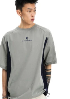 BJHG Curve Contrast Tee(Bjhg Curve Contrast Tee) 40 BJHG Curve Contrast Tee(Bjhg Curve Contrast Tee) -Youth Urban Wear O1CN01ADNgOE23Oiq489Kpa 2207073767246