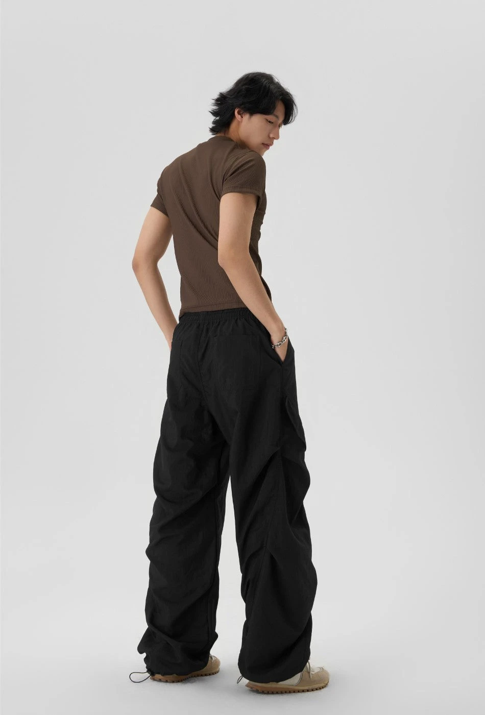 JHYQ Pleated Parachute Pants(Jhyq Pleated Parachute Pants) 9 JHYQ Pleated Parachute Pants(Jhyq Pleated Parachute Pants) - Image 7