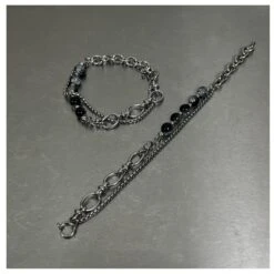 MINBIN Double-Layered Beaded Stone Bracelet(Minbin Double Layer Beaded Stone Bracelet) -Youth Urban Wear O1CN01B2h5Gs1Xa6nnQEpIs 2046362939