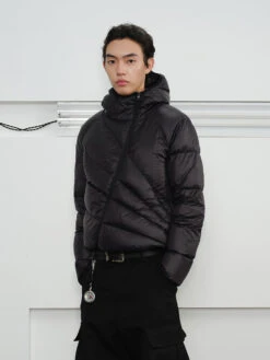 KREATE "Eclipse" Cross-Zip Puffer Jacket(Kreate Eclipse Cross Zip Puffer Jacket)