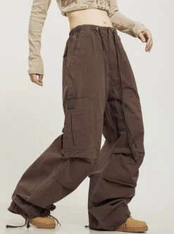 CTB Pleated Baggy Cargo Pants(Ctb Pleated Baggy Cargo Pants) -Youth Urban Wear O1CN01B4jzzW1SIdeWuiQVG 438822224