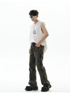 GCINIM Acid Wash Paneled Jeans(Gcinim Acid Wash Paneled Jeans) -Youth Urban Wear O1CN01BTJbc01zI4YtUGYTT 1842446690