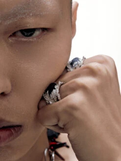 ILLuSoRy Denim Inlay Ring(Illusory Denim Panel Ring) -Youth Urban Wear O1CN01BX7kUf22y9nE4TE5N 2213715947188