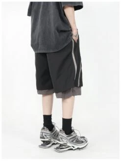 MRNEARLY Layered Zip Shorts(Mrnearly Layered Zip Shorts) -Youth Urban Wear O1CN01BycV601VQpXC9JWmM 2434502648