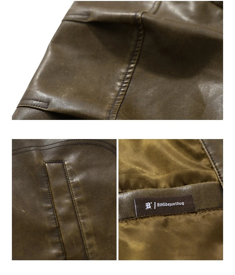 BJHG Vintage Motorcycle Jacket(Bjhg Vintage Motorcycle Jacket) 9 BJHG Vintage Motorcycle Jacket(Bjhg Vintage Motorcycle Jacket) - Image 7
