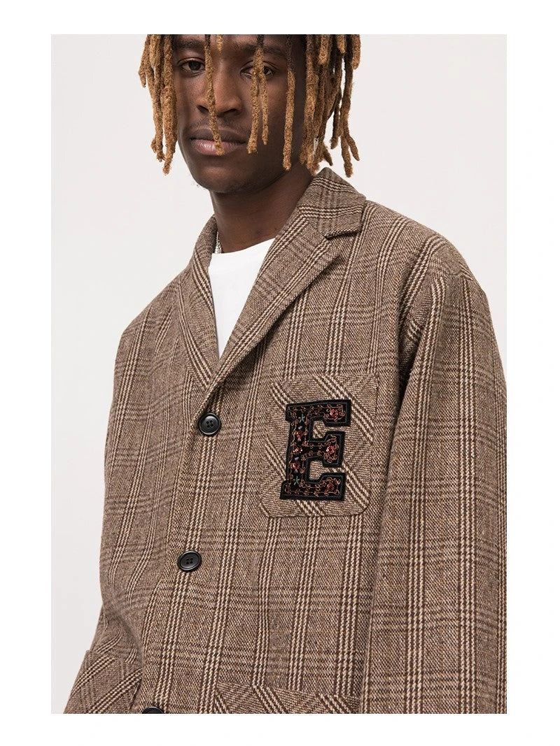 EMPTY REFERENCE Plaid Blazer(Empty Reference Plaid Blazer) 9 EMPTY REFERENCE Plaid Blazer(Empty Reference Plaid Blazer) - Image 7