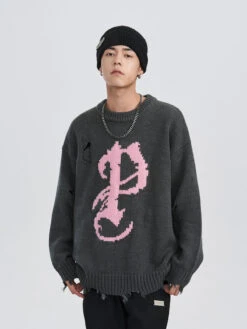 PCLP Mosaic P Knit Sweater(Pclp Mosaic P Knit Sweater) -Youth Urban Wear O1CN01DXDmud2AfqnNcEDdQ 4009778231