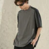NOSAW Two-Tone Spliced Tee(Nosaw Two Tone Spliced Tee) -Youth Urban Wear O1CN01DvV4s61EK6PSgUV2N 265910332