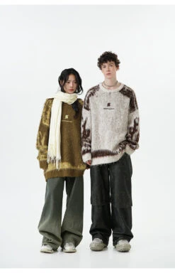 BJHG Textured Jacquard Sweater(Bjhg Textured Jacquard Sweater) -Youth Urban Wear O1CN01E1AiGb1eVG24XFv9W 544323876