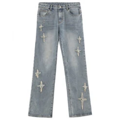 ICONSLAB Textured Spike Denim Jeans(Iconslab Textured Spike Denim Jeans) 22 ICONSLAB Textured Spike Denim Jeans(Iconslab Textured Spike Denim Jeans) -Youth Urban Wear O1CN01FinqVK1fQ31kBjHDg 2209662684000