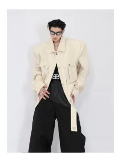 CulturE Padded Shoulders Jacket(Culture Padded Shoulders Jacket) -Youth Urban Wear O1CN01Fviyll2MtNqYkZE1N 2209343059885