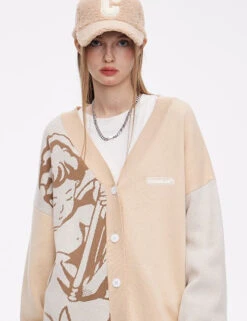 ICONSLAB "Singing Angel" Cardigan(Iconslab Singing Angel Cardigan) -Youth Urban Wear O1CN01G2dgxT1fQ37bLyNYH 2209662684000