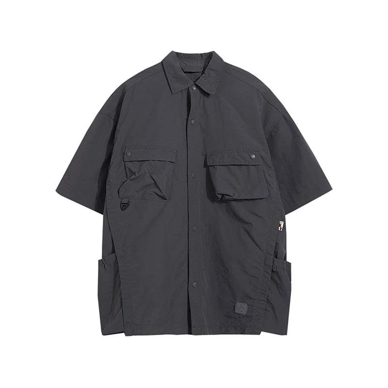 GTRG Paneled Button-Up Shirt(Gtrg Paneled Button Up Shirt) 9 GTRG Paneled Button-Up Shirt(Gtrg Paneled Button Up Shirt) - Image 7