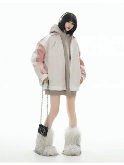 GCINIM Two-Tone Faux Leather Jacket(Gcinim Two Tone Faux Leather Jacket) 24 GCINIM Two-Tone Faux Leather Jacket(Gcinim Two Tone Faux Leather Jacket) -Youth Urban Wear O1CN01I3vb3r1zI4aUhm3g6 1842446690