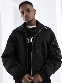 NOSAW Studded Flight Jacket(Nosaw Studded Flight Jacket) -Youth Urban Wear O1CN01IIAL0n1EK6M6Imdzk 265910332