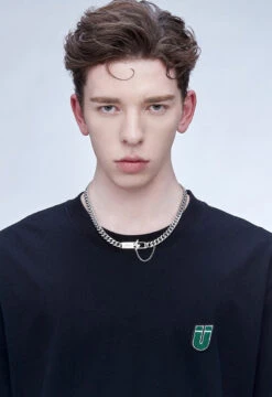 GUUKA "Lightning Bar" Double Chain Necklace(Guuka Lightning Bar Double Chain Necklace) -Youth Urban Wear O1CN01IOK2301JHQ1SPztCS 332741003