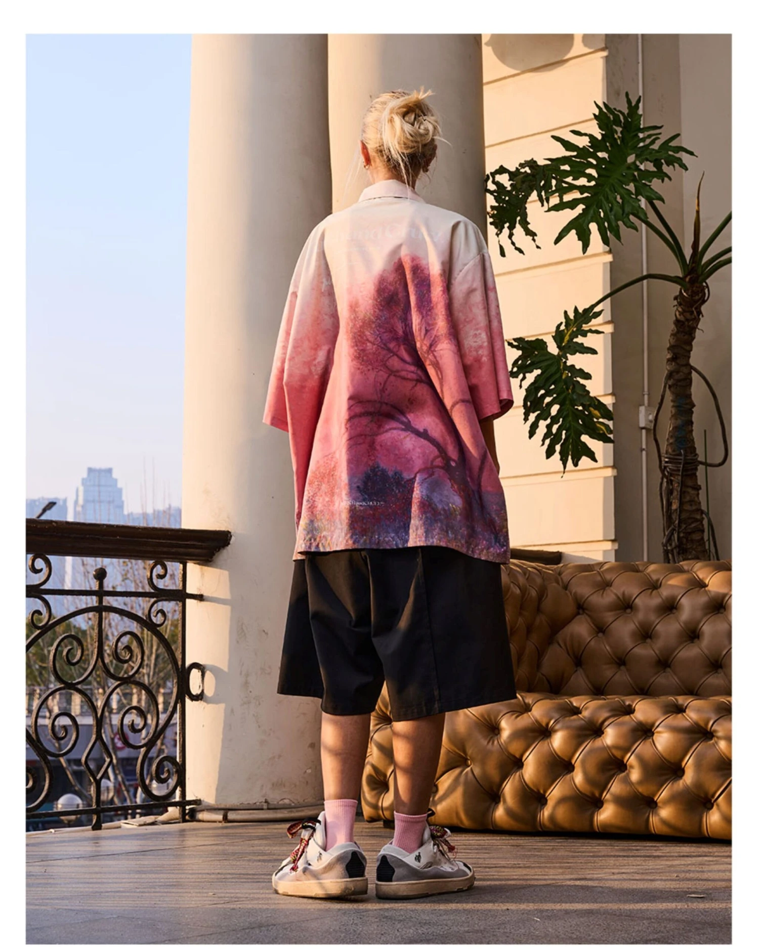 HARSH And CRUEL Painted Sunset Button-Up(Harsh And Cruel Painted Sunset Button Up) 6 HARSH And CRUEL Painted Sunset Button-Up(Harsh And Cruel Painted Sunset Button Up) - Image 4