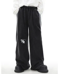 MRNEARLY Wide Leg Track Pants(Mrnearly Wide Leg Track Pants) -Youth Urban Wear O1CN01Ixqtqq1VQpe9BoPxy 2434502648
