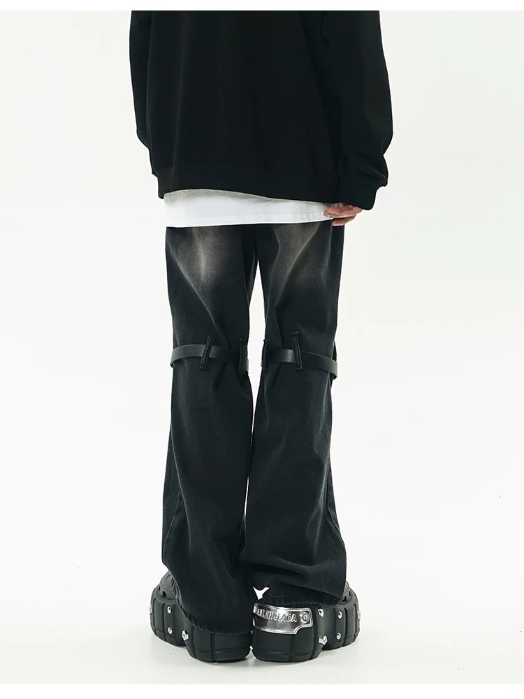 GCINIM Faded Buckle-Knee Jeans(Gcinim Faded Buckle Knee Jeans) 17 GCINIM Faded Buckle-Knee Jeans(Gcinim Faded Buckle Knee Jeans) - Image 15