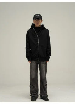 HJK Exclusive Asymmetrical Zip Hooded Jacket(Hjk Exclusive Asymmetrical Zip Hooded Jacket) -Youth Urban Wear O1CN01JQjUxP1r3OvxNv9uL 1124265575