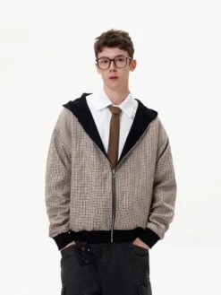 MADWITCH Reversible Plaid Zip Hoodie(Madwitch Reversible Plaid Zip Hoodie) -Youth Urban Wear O1CN01JleJKj1Qxk8mdjTpq 4008732043