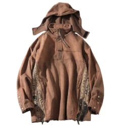 A SQUARE ROOT "Scavenger" Half Zip Jacket(A Square Root Scavengerhalf Zip Jacket) -Youth Urban Wear O1CN01K9mTaG2B6Pi8p4AN4 2200531658289