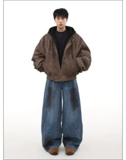 MRNEARLY Vintage Faded Bomber Jacket(Mrnearly Vintage Faded Bomber Jacket) -Youth Urban Wear O1CN01KdkXcV1VQpoWkVyKA 2434502648