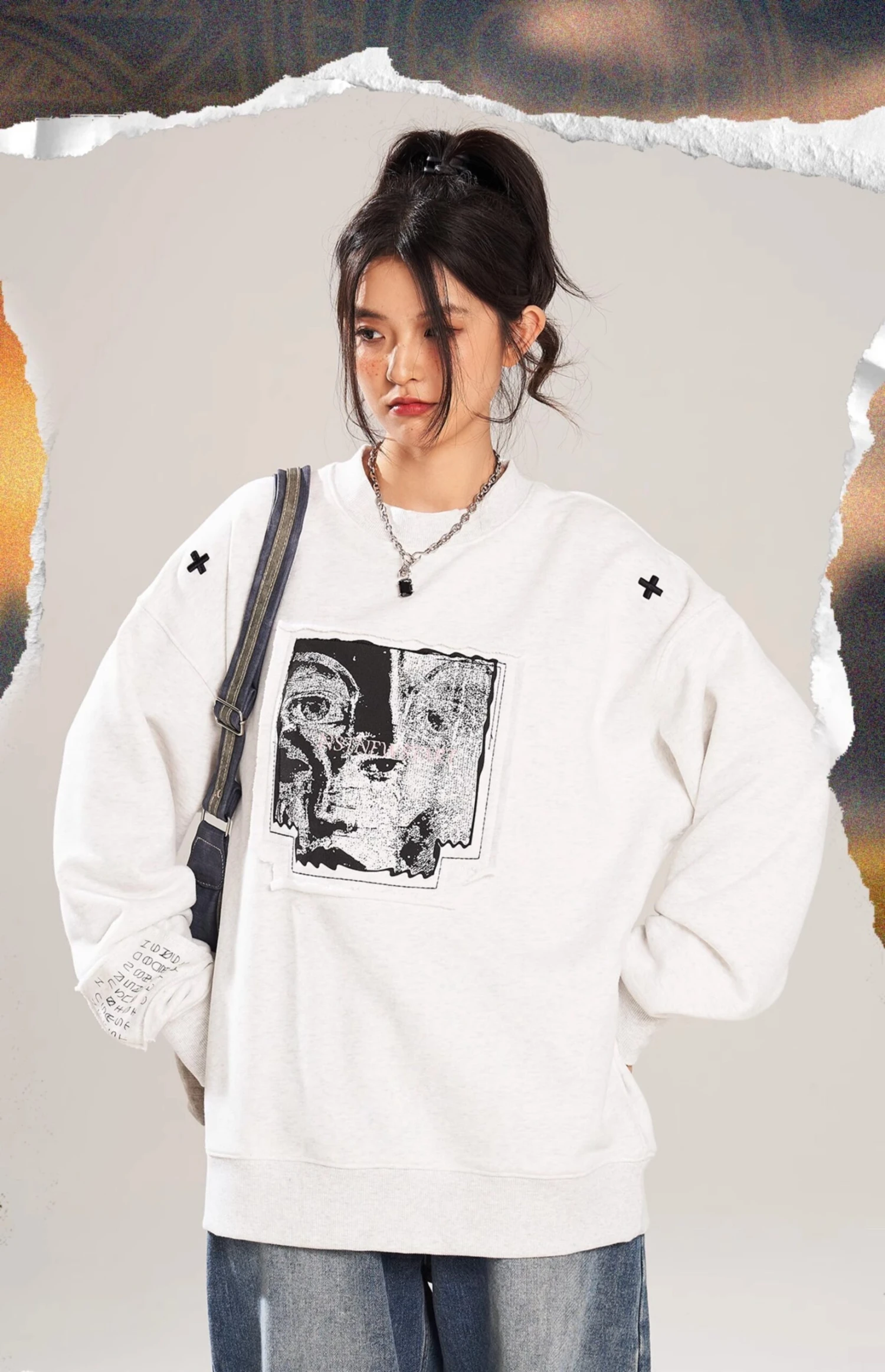 NSTNEW START "Visions" Collage Sweater(Nstnew Start Visions Collage Sweater) 10 NSTNEW START "Visions" Collage Sweater(Nstnew Start Visions Collage Sweater) - Image 8