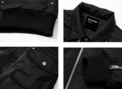 NOSAW Studded Flight Jacket(Nosaw Studded Flight Jacket) -Youth Urban Wear O1CN01L12Gih1EK6M6IneLZ 265910332