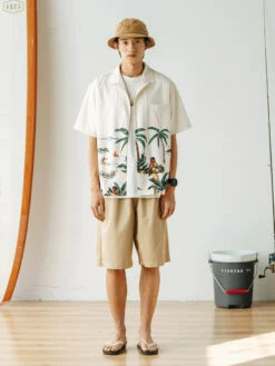 714street "Breeze" Button-Up Shirt(714street Breeze Button Up Shirt) -Youth Urban Wear O1CN01L2VFQG1CXGTUZGvOa 2200972470090