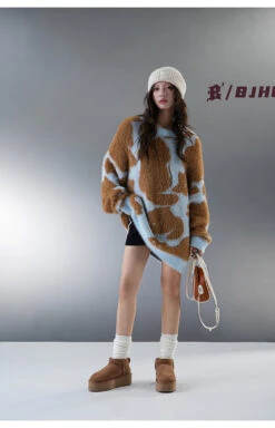 BJHG "Feline Good" Sweater(Bjhg Feline Good Sweater) -Youth Urban Wear O1CN01LB2Qty1eVG25rzZ2D 544323876