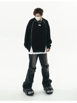 GCINIM Faded Buckle-Knee Jeans(Gcinim Faded Buckle Knee Jeans) 23 GCINIM Faded Buckle-Knee Jeans(Gcinim Faded Buckle Knee Jeans) -Youth Urban Wear O1CN01Lkynj91zI4XPMnjYx 1842446690