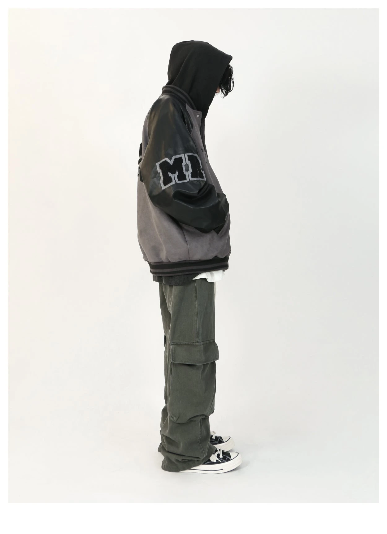 MRNEARLY "1997" Suede Varsity Jacket(Mrnearly 1997 Suede Varsity Jacket) 11 MRNEARLY "1997" Suede Varsity Jacket(Mrnearly 1997 Suede Varsity Jacket) - Image 9