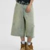JHYQ Capri Cut Light Wash Denim Shorts(Jhyq Capri Cut Light Wash Denim Shorts) -Youth Urban Wear O1CN01NR6Yas25AdtV5bjb5 2213986157486