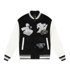 MEDM "Enjoy The Race" Varsity Jacket(Medm Enjoy The Race Varsity Jacket) -Youth Urban Wear O1CN01NmKKn223XsgQyutuH 732787266
