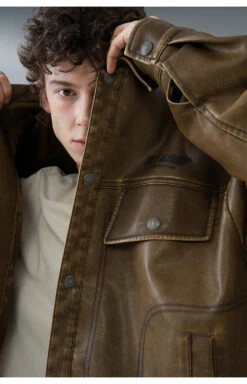 BJHG Vintage Motorcycle Jacket(Bjhg Vintage Motorcycle Jacket) 25 BJHG Vintage Motorcycle Jacket(Bjhg Vintage Motorcycle Jacket) -Youth Urban Wear O1CN01Nrfp1c1eVG1Hv48Do 544323876