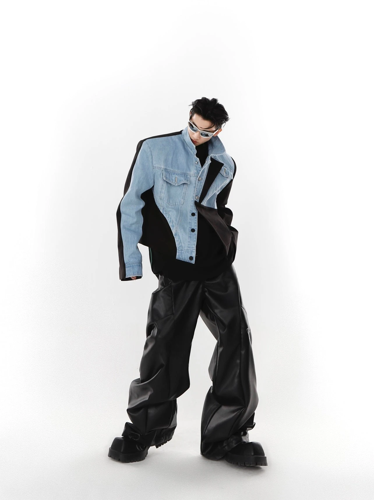 CulturE Deconstructed Denim Jacket(Culture Deconstructed Denim Jacket) 6 CulturE Deconstructed Denim Jacket(Culture Deconstructed Denim Jacket) - Image 4