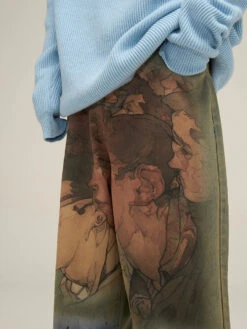 HJK Exclusive Oil Painted Jeans(Hjk Exclusive Oil Painted Jeans) -Youth Urban Wear O1CN01OulUG01r3Ox4ElIs3 1124265575