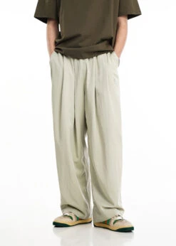 BJHG Light Flowy Casual Trousers(Bjhg Light Flowy Casual Trousers)
