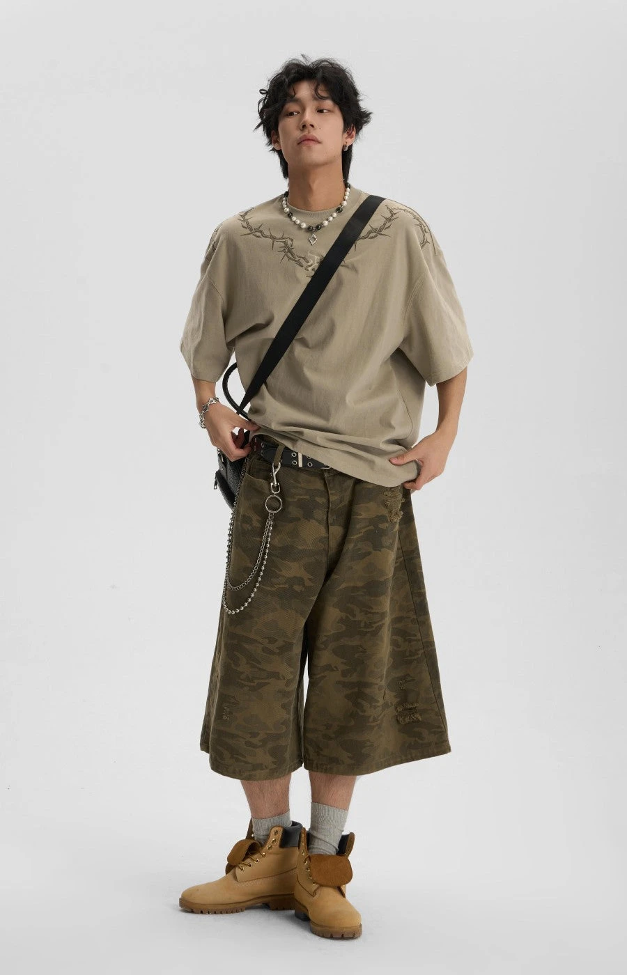 JHYQ Thorn Collar Tee(Jhyq Thorn Collar Tee) 14 JHYQ Thorn Collar Tee(Jhyq Thorn Collar Tee) - Image 12