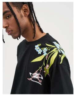 HARSH And CRUEL Embroidered "Bloom" Tee(Harsh And Cruel Embroidered Bloom Tee) -Youth Urban Wear O1CN01PwRgbJ2ITV5vlI2Hl 2139609287