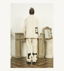 EMPTY REFERENCE Two-Tone Flower Corduroy Blazer(Empty Reference Two Tone Flower Corduroy Blazer) -Youth Urban Wear O1CN01QAXd0m1h8lCL1kZ4w 668204233