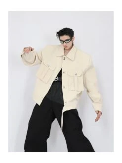 CulturE Padded Shoulders Jacket(Culture Padded Shoulders Jacket) -Youth Urban Wear O1CN01QC2GDh2MtNqdZOhp8 2209343059885